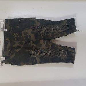 Fashion Nova Camo Bermuda Shorts